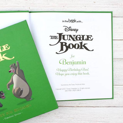 Personalised Disney Jungle Book Story Book - Myhappymoments.co.uk