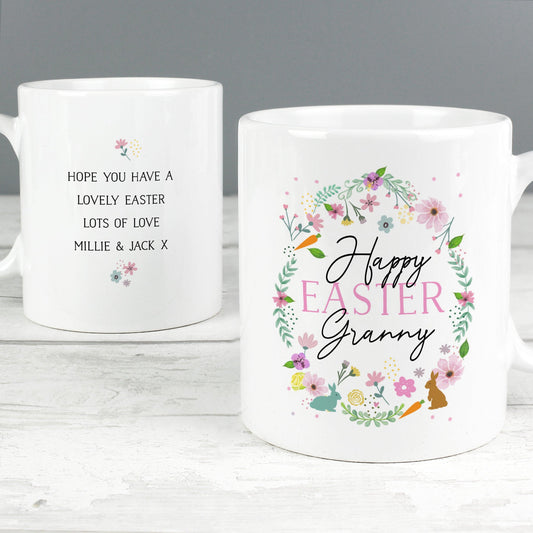 Personalised Happy Easter Mug