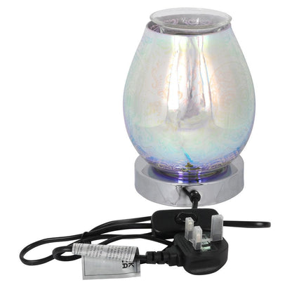 17cm Skull Colour Changing LED Oil Burner