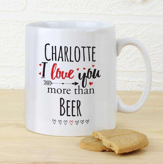 Personalised I Love You More Than Mug - Myhappymoments.co.uk