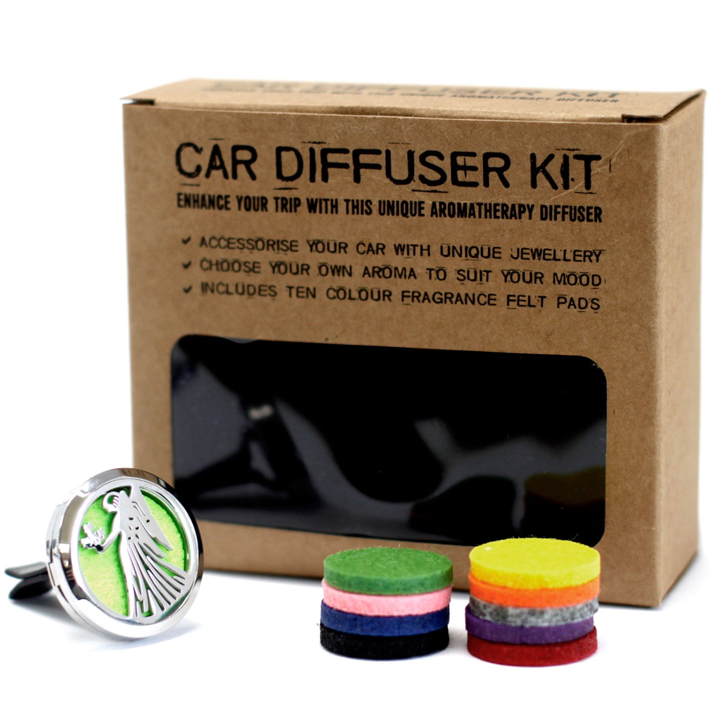 Aromatherapy Car Diffuser Kit - Guardian Angel - 30mm