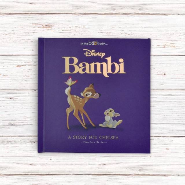 Personalised Disney Bambi Story Book - Myhappymoments.co.uk