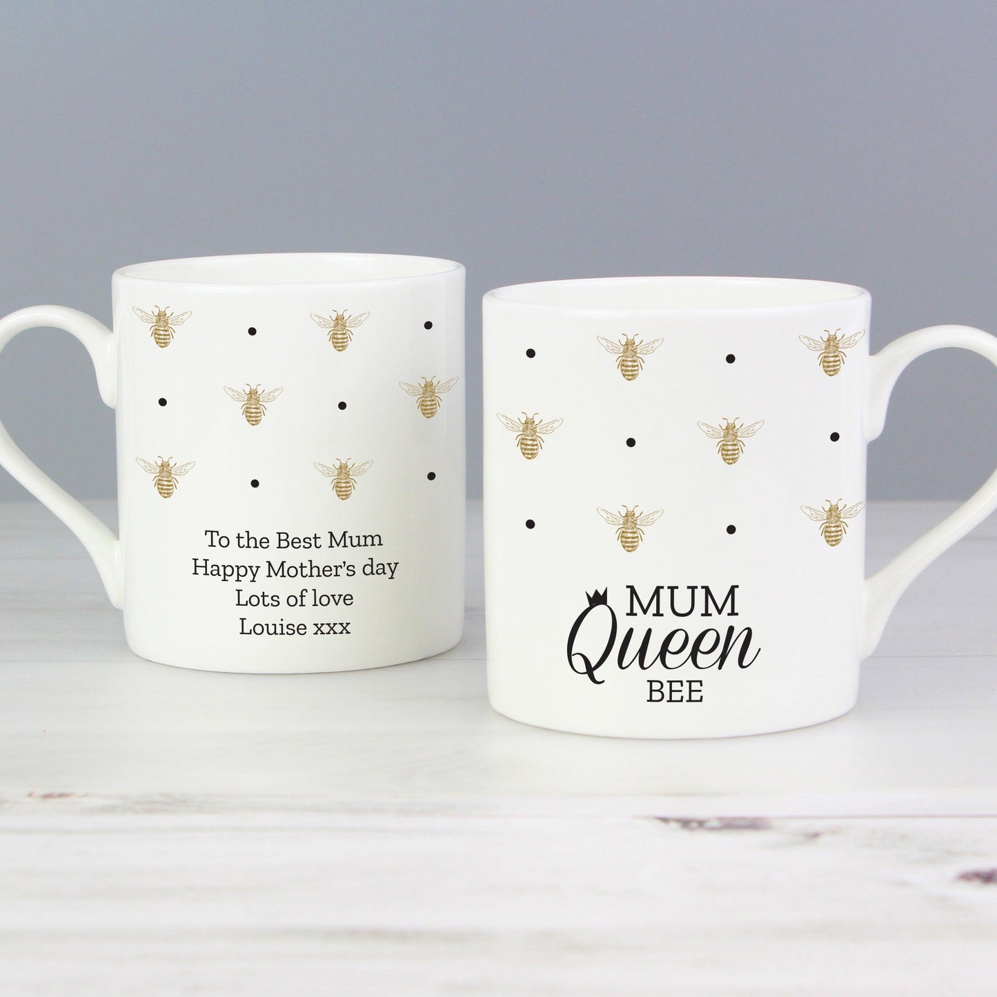 Personalised Queen Bee Mug