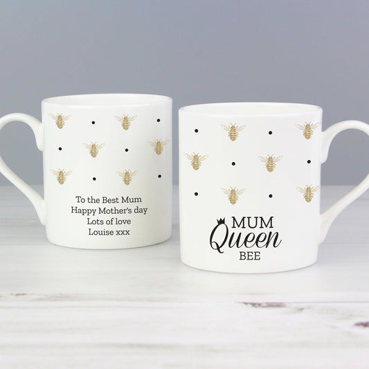 Personalised Queen Bee Mug