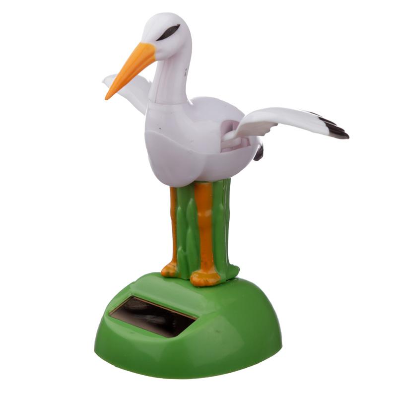 Stork Solar Powered Dashboard Toy