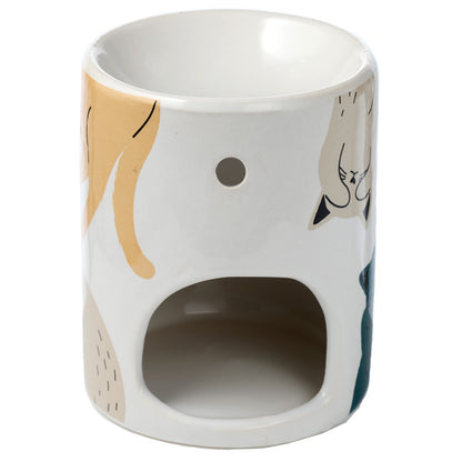 Cat's Life Printed Ceramic Oil Burner