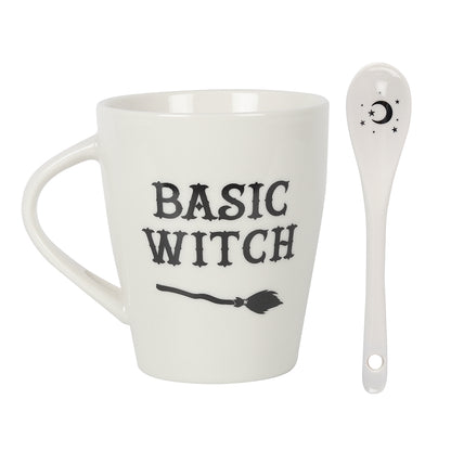 Basic Witch Mug and Spoon Set