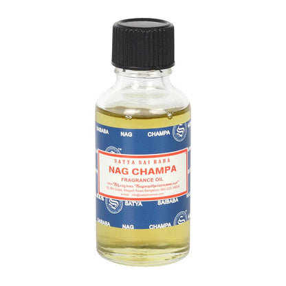 Box of 12 Nag Champa Fragrance Oils by Satya