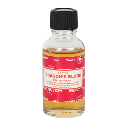 Box of 12 Dragon's Blood Fragrance Oils by Satya