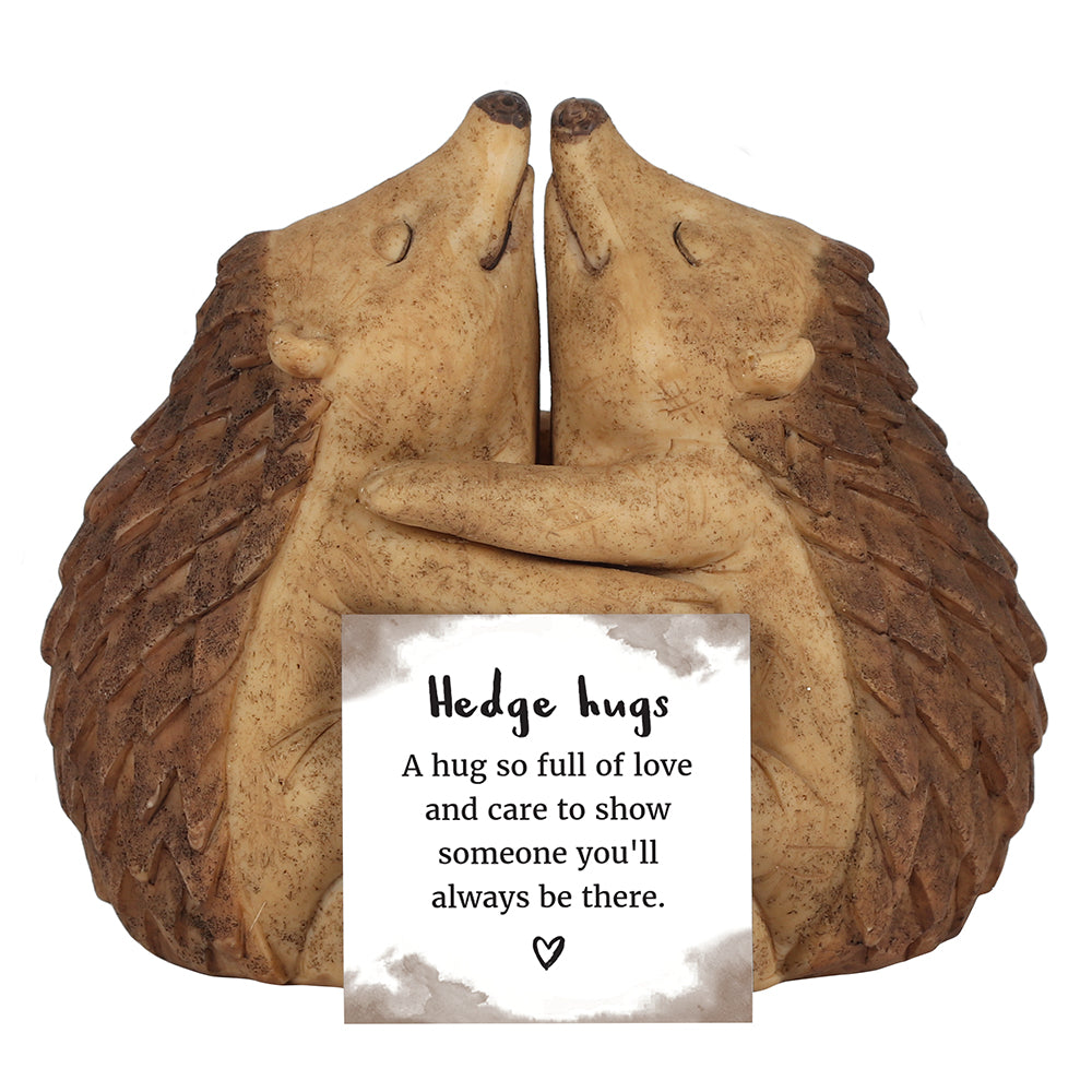 Hedge Hugs Hedgehog Couple Ornament