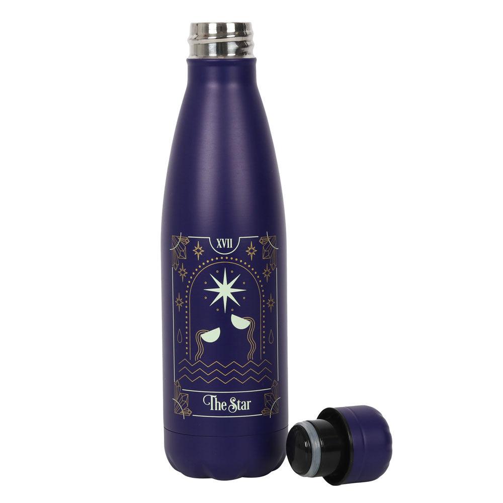 Star Tarot Metal Water Bottle