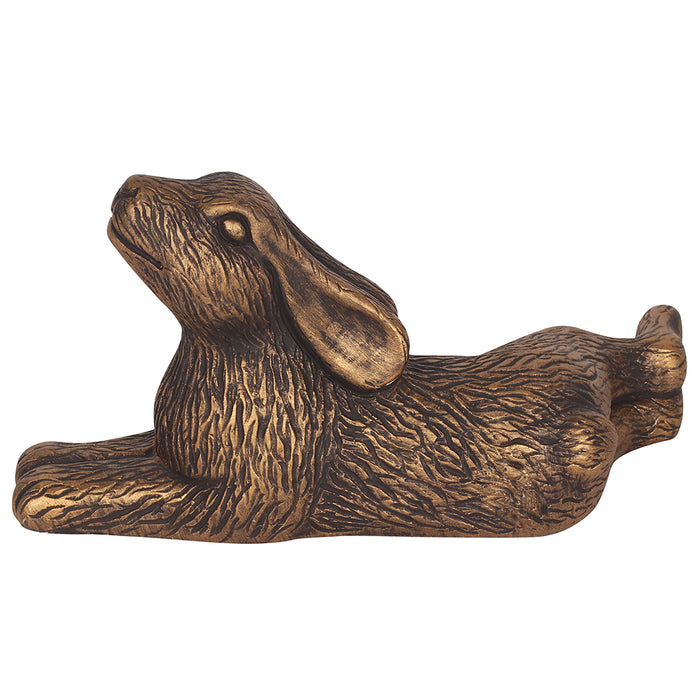 Bronze Terracotta Hare Garden Ornament