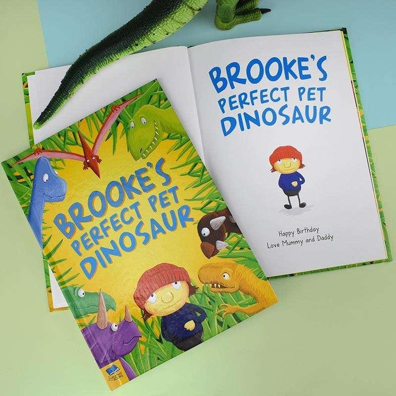 Personalised Pet Dinosaur Story Book - Myhappymoments.co.uk