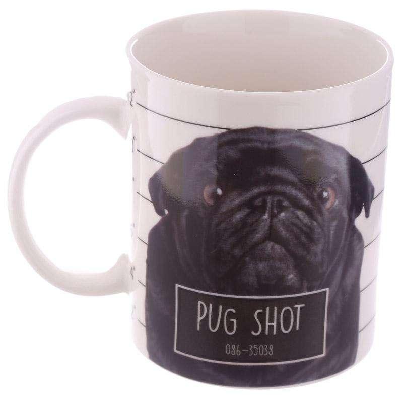 Pug Mug Pug Shot Design - Myhappymoments.co.uk