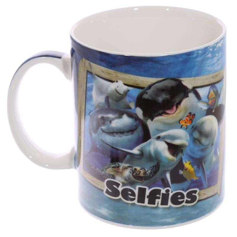 Sealife Selfie Mug - Myhappymoments.co.uk