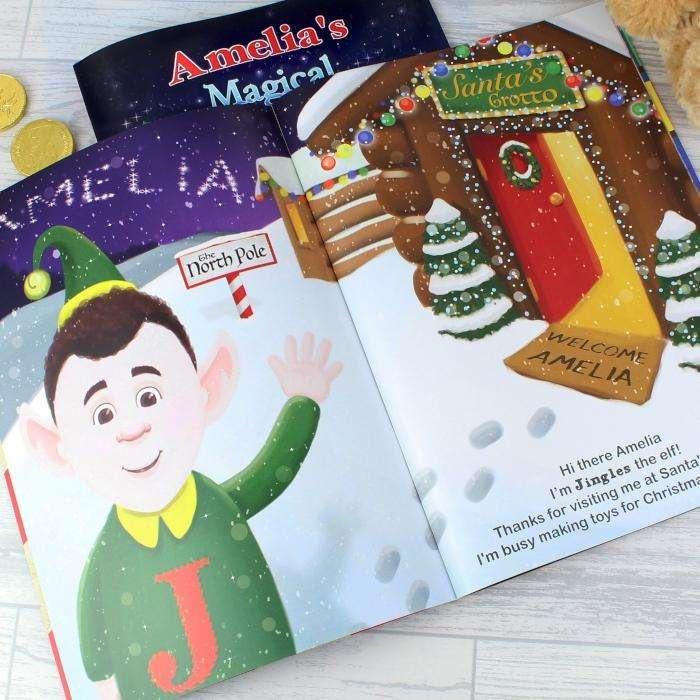 Personalised Magical Christmas Adventure Story Book - Myhappymoments.co.uk