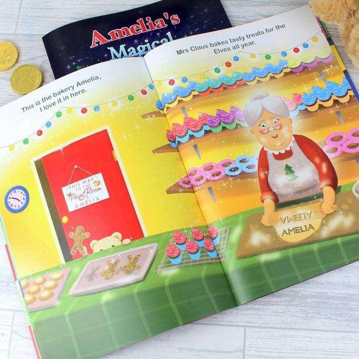 Personalised Magical Christmas Adventure Story Book - Myhappymoments.co.uk