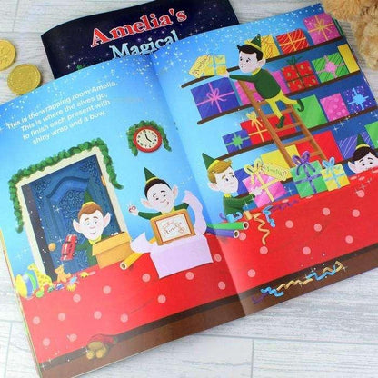 Personalised Magical Christmas Adventure Story Book - Myhappymoments.co.uk