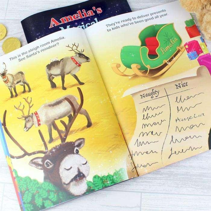 Personalised Magical Christmas Adventure Story Book - Myhappymoments.co.uk