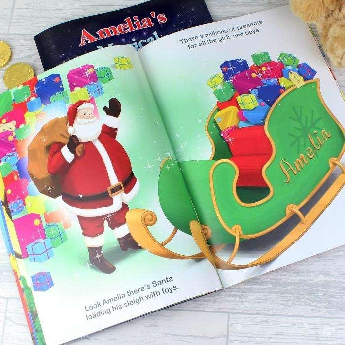 Personalised Magical Christmas Adventure Story Book - Myhappymoments.co.uk