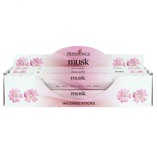 6 Packs of Elements Musk Incense Sticks