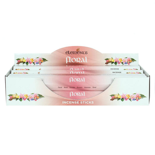 6 Packs of Elements Floral Incense Sticks