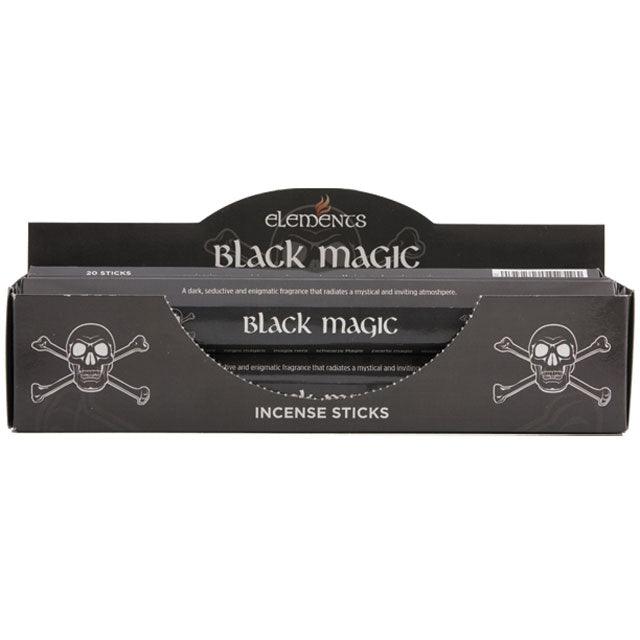 6 Packs of Elements Black Magic Incense Sticks