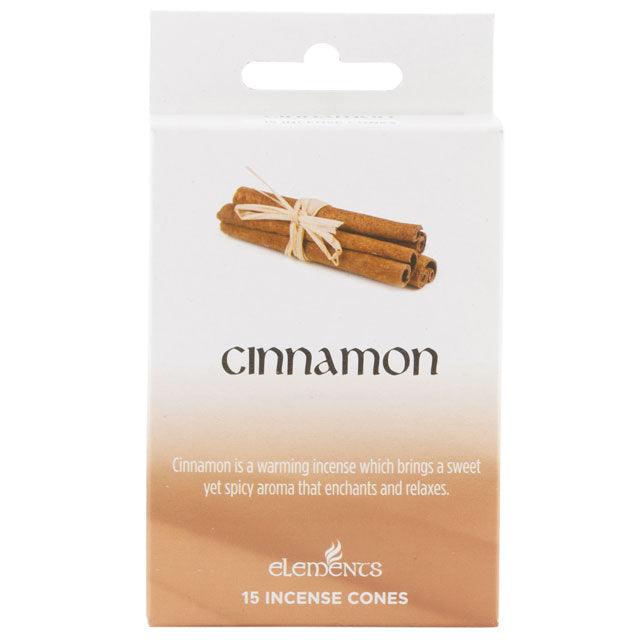 12 Packs of Elements Cinnamon Incense Cones