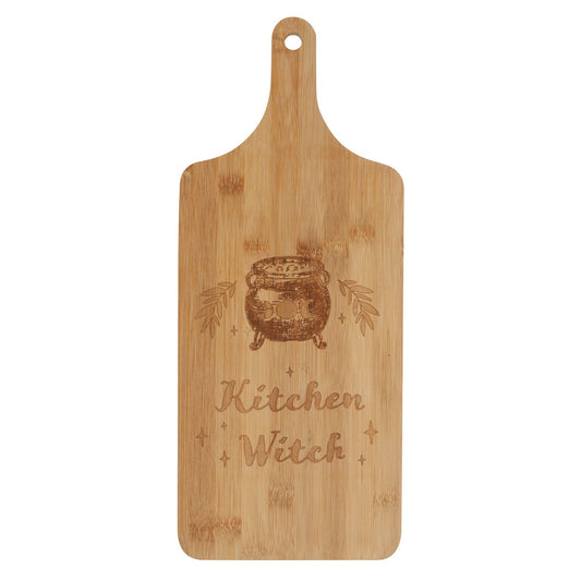 Kitchen Witch Wooden Chopping Board