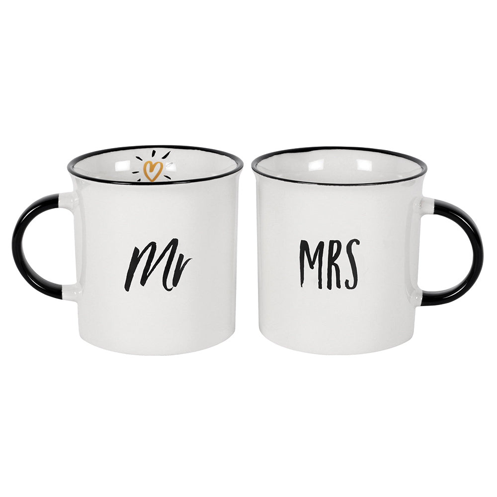 Mr and Mrs Mug Set