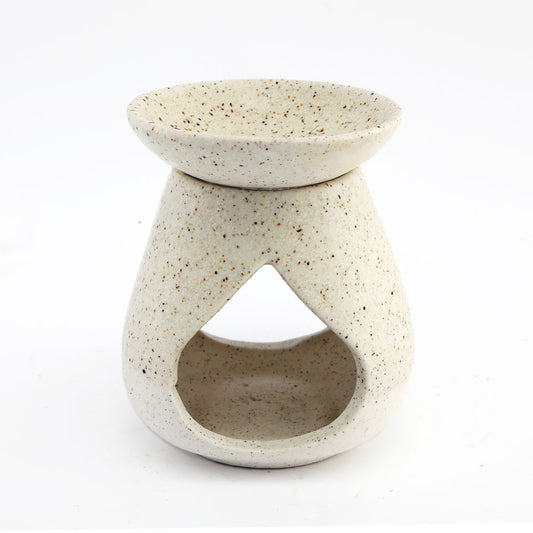 13cm Speckled Stone Oil Burner