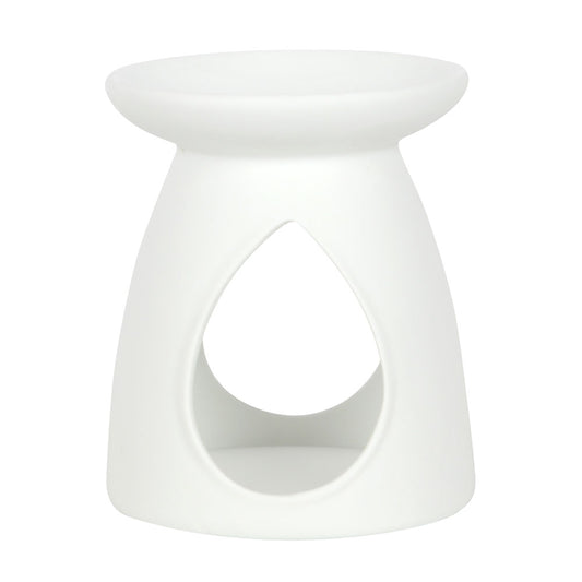 Plain White Oil Burner