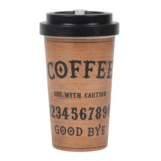 Classic Talking Board Bamboo Eco Travel Mug