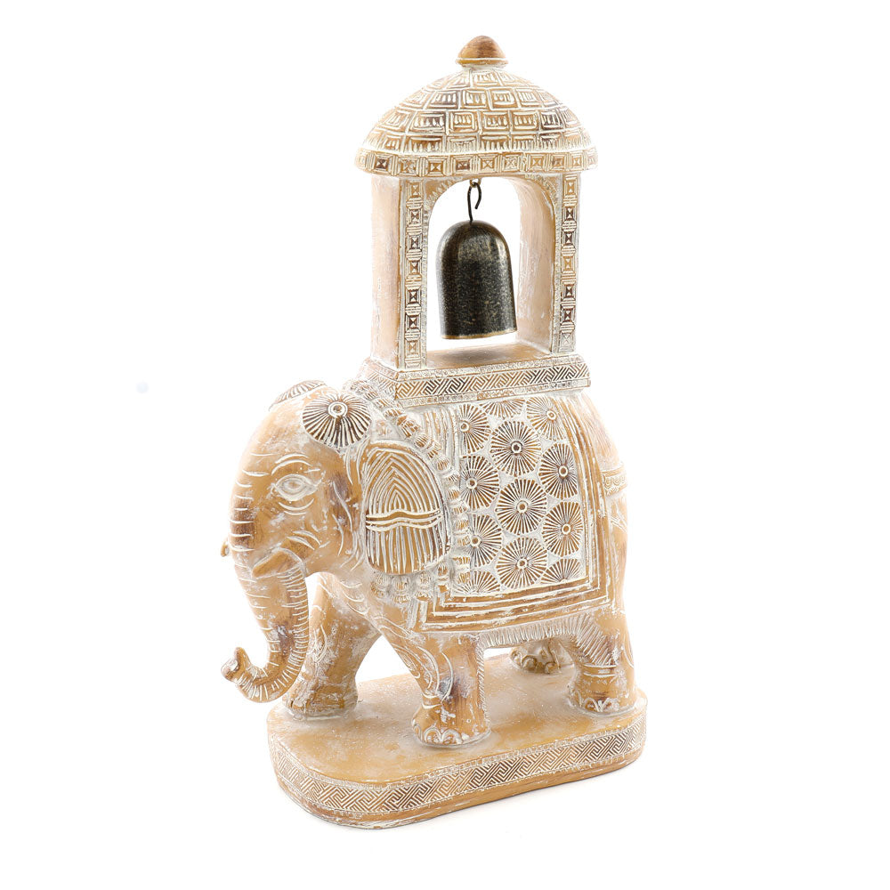 32cm Elephant Ornament with Bell