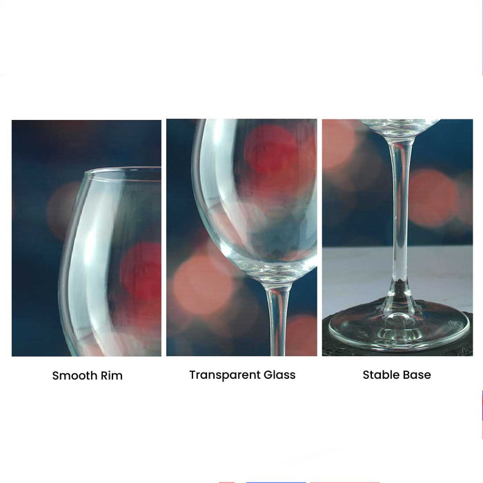 Engraved Enoteca Wine Glass with Sideways Name Design Image 4