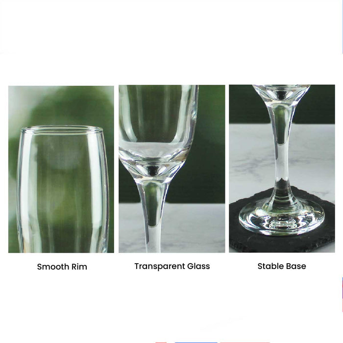Engraved Champagne Flute with Happy Birthday Name Design Image 4