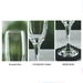 Engraved Champagne Flute with Name and Heart Design Image 4