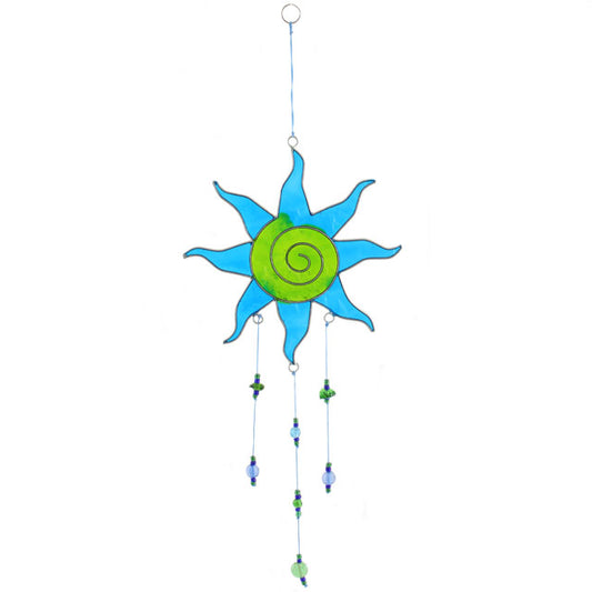 Blue/Green Suncatcher