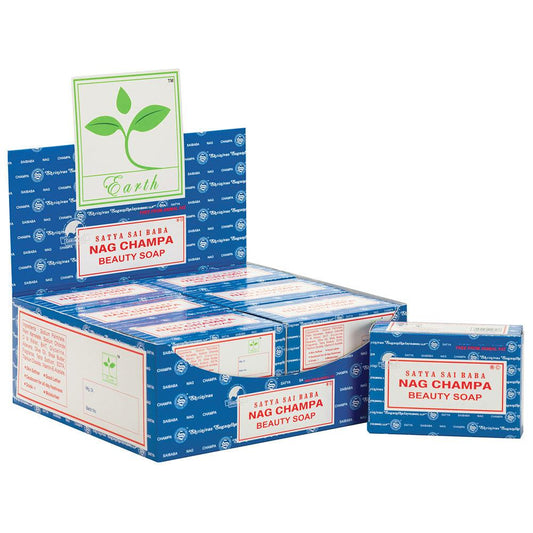 Box of 12 Nag Champa Soaps by Satya