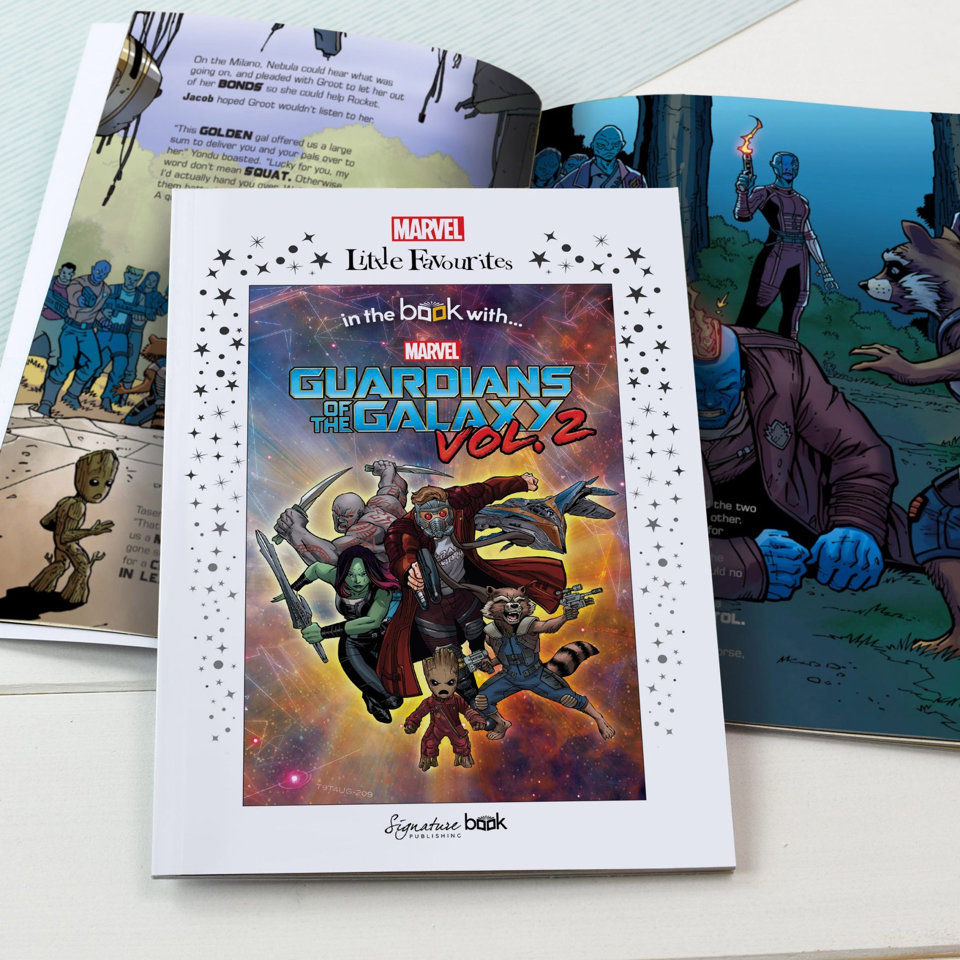 Personalised Marvel Little Favourites - Guardians of the Galaxy 2 Book