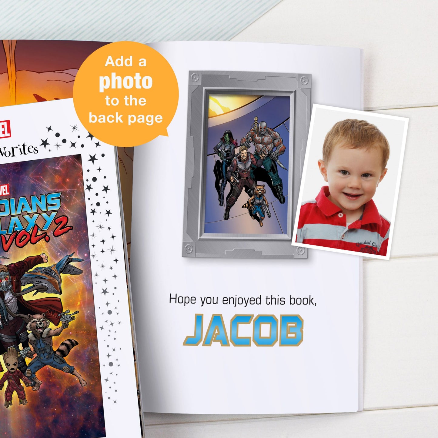 Personalised Marvel Little Favourites - Guardians of the Galaxy 2 Book