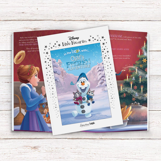 Personalised Disney Little Favourites Olaf's Frozen Adventures Book