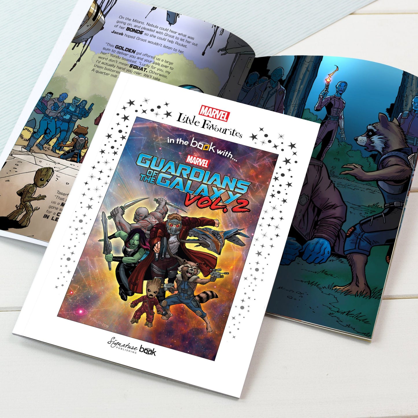 Personalised Marvel Little Favourites - Guardians of the Galaxy 2 Book