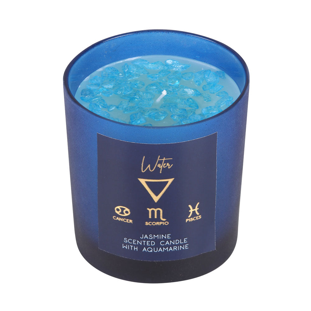 Water Element Zodiac Jasmine Candle