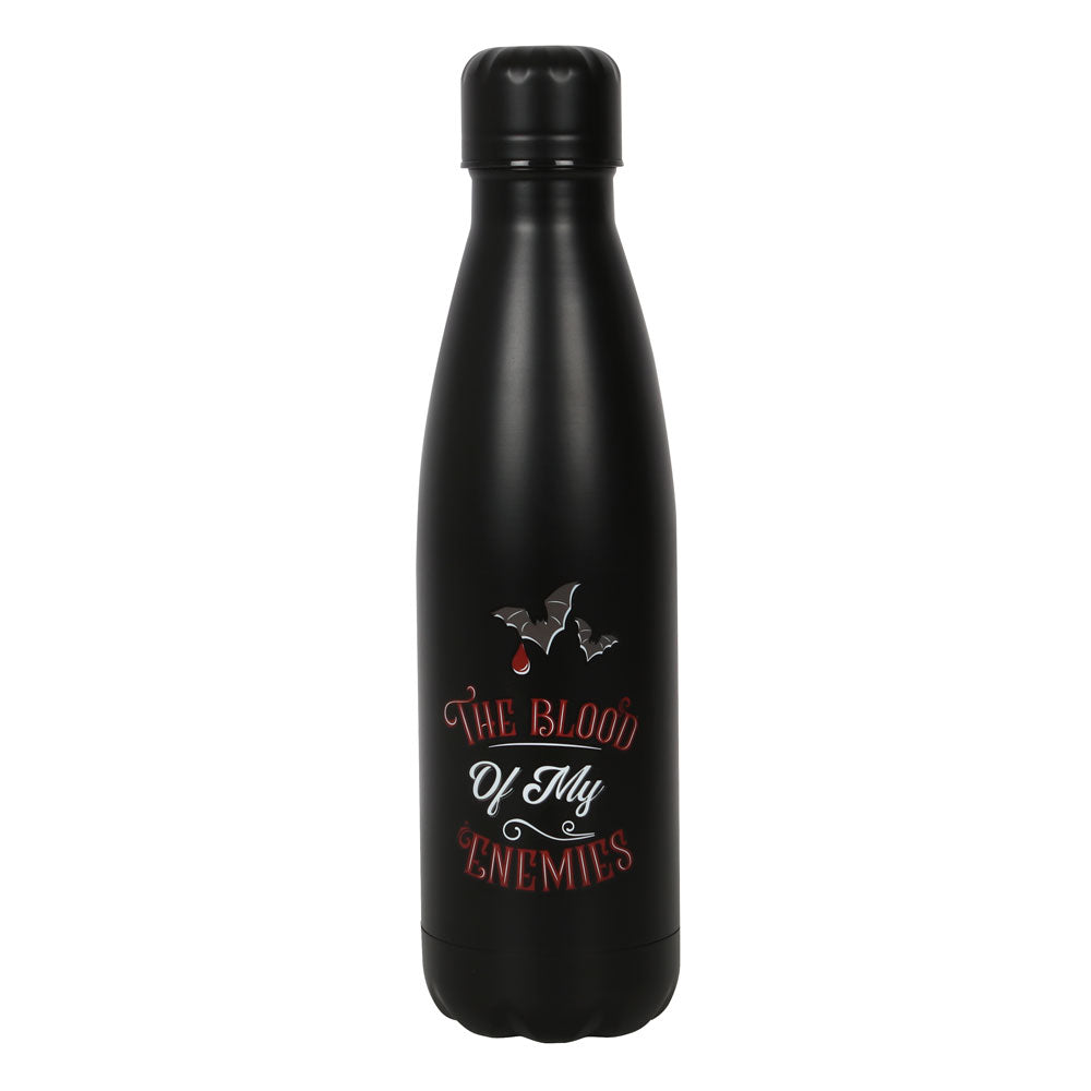 The Blood Of My Enemies Metal Water Bottle | Vampire Gifts