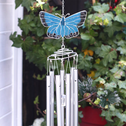 Chalkhill Blue Butterfly Windchime