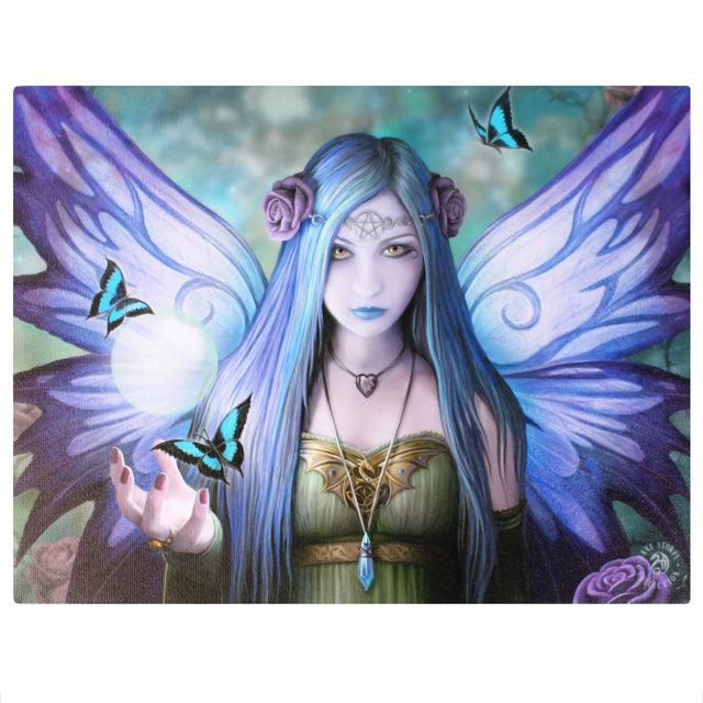 25x19cm Mystic Aura Canvas Plaque by Anne Stokes